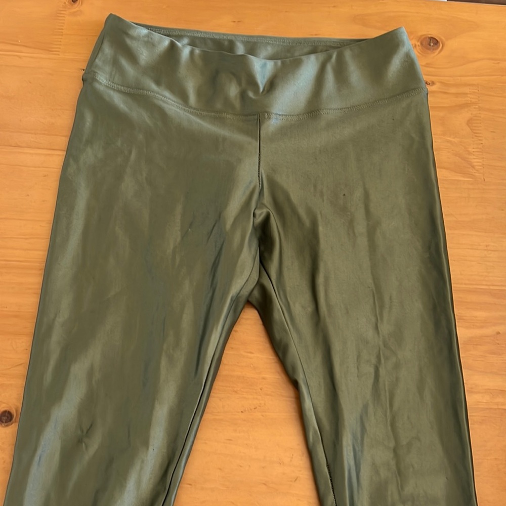 Koral Metallic Mid-Rise Leggings